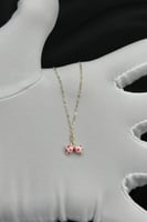 عقد اطفال كرفتة ذهب ملون عيار 18 وزن من 0.5 الى 0....