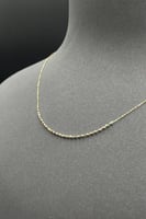 عقد كور ليزر مع فص تصميم الماس