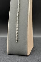 اسوارة تنس ذهب تصميم الماس عيار 18 وزن 9.5 جرام