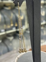 حلق كور ليزر ذهب صافي ايطالي