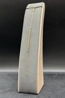 اسوارة مجدول لونين ذهب صافي عيار 18 وزن 0.8 جرام