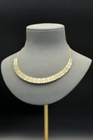 عقد ذهب ايطالي عيار 18 وزن 14.4 الى 14.9 جرام