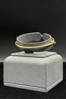 اسوارة ذهب صافي عيار 18 وزن 6.4 جرام