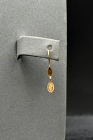 طقم وردة ذهب صافي عيار 21 وزن 1.5 جرام