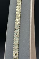 اسوارة خلية ذهب تصميم الماس عيار 18 وزن 9.9 جرام