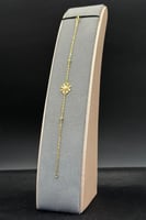 اسوارة رموش ذهب عيار 21 متعددة الألوان وزن من 1.1...