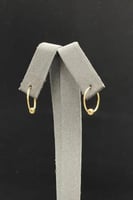 حلق كور ذهب صافي عيار 18 وزن 0.7 جرام