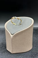 خاتم كور ذهب تصميم هندي عيار 21 وزن 1.1 جرام