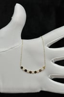 عقد خلية ذهب تصميم الماس عيار 18 وزن من 1.7 الى 1....