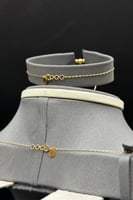 طقم كور ذهب صافي عيار 21 وزن 3.3 جرام