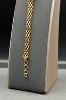 اسوارة وردة ذهب صافي عيار 21 وزن 8 جرام