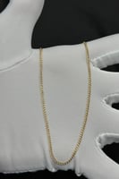 سلسال ذهب صافي عيار 18 وزن 1.2 جرام