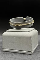 اسوارة ذهب صافي ايطالي عيار 18 وزن 4 جرام