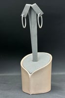 حلق تنس ذهب تصميم الماس عيار 18 وزن من 6.7 الى 6.8...