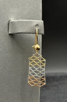 طقم ذهب للعروس عيار 18 نسيج الهيبة وزن 38 جرام