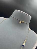 شال ذهب لون كحلي