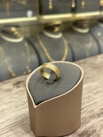 دبله ذهب تصميم الماس