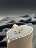 خاتم الماس ناعم موديل باقيت راقي