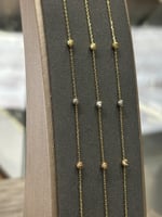 اسوارة كور ليزر ذهب صافي بوزن 1 جرام