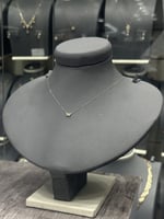 عقد الفيونكة ذهب تصميم الماس