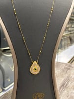 طقم ذهب بحريني فخم عيار 21 لأطلالة جذابة وساحرة