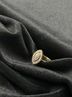 خاتم ذهب الماس بتصميم معين يضفي لمسة ساحرة لاصبعك