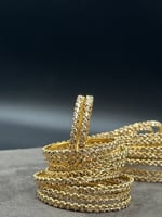 بناجر وردة مارس ذهب صافي عيار 21