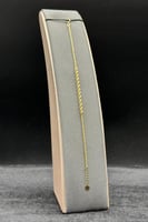 اسوارة مجدول ذهب صافي عيار 18 وزن من 1.2 الى 1.4 ج...