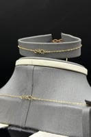 طقم ذهب صافي عيار 21 وزن من 2.6 الى 2.8 جرام