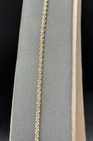 اسوارة كور ذهب ابيض واصفر عيار 18 وزن 6.2 جرام