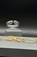 اسوارة ذهب مطفي تصميم الماس عيار 18 وزن من 5.6 الى...