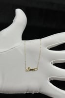 عقد تايجر ذهب تصميم الماس عيار 18 وزن 0.9 جرام