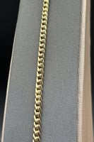 اسوارة جنزير ذهب صافي ايطالي عيار 18 وزن 5.6 جرام