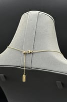 شوكر مستطيلات ذهب تصميم الماس عيار 18 وزن من 5.5 ا...