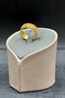 دبلة ذهب صافي عيار 21 وزن من 2 الى 2.3 جرام