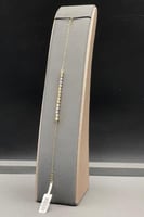 اسوارة كور ذهب صافي ملون عيار 18 وزن 2.2 جرام