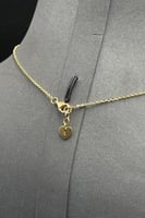 عقد تايجر ذهب تصميم الماس عيار 18 وزن 17.3 جرام