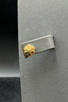 طقم وردة ذهب صافي عيار 21 وزن 5.8 جرام