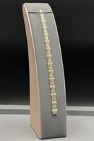 اسوارة ذهب تصميم الماس عيار 18 وزن 13.5 جرام