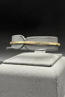 اسوارة ذهب صافي ايطالي عيار 18 وزن من 2 الى 2.1 جر...