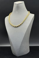 عقد جنزير ذهب صافي ايطالي عيار 18 وزن 10.8 جرام