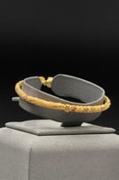 اسوارة ذهب تصميم هندي عيار 21 وزن 12.8 جرام