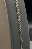 اسوارة جنزير ذهب عيار 18 تصميم الماسي ايطالي بأناق...