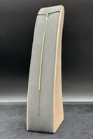 اسوارة تنس ذهب اصفر تصميم الماس عيار 18 وزن 2.2 جر...