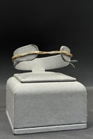 اسوارة قماش ذهب صافي ايطالي عيار 18 وزن من 1.6 الى...