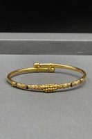 اسوارة اطفال ذهب تصميم هندي عيار 21 وزن 5.4 جرام