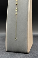 اسوارة قلوب مفرغ ذهب تصميم الماس عيار 18 وزن 0.8 ج...