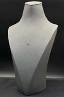 عقد الماس وزن الذهب : 0.71 جرام وزن الألماس : 0.08...