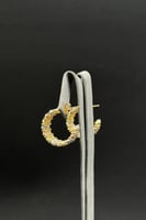 حلق كور ليزر ذهب صافي عيار 18 وزن من 6.1 الى 8.8 ج...