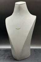 عقد ذهب صافي عيار 18 وزن 0.8 جرام